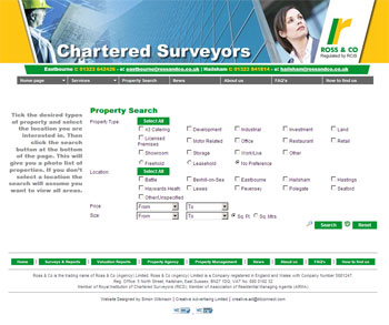 Ross & Co Property Search